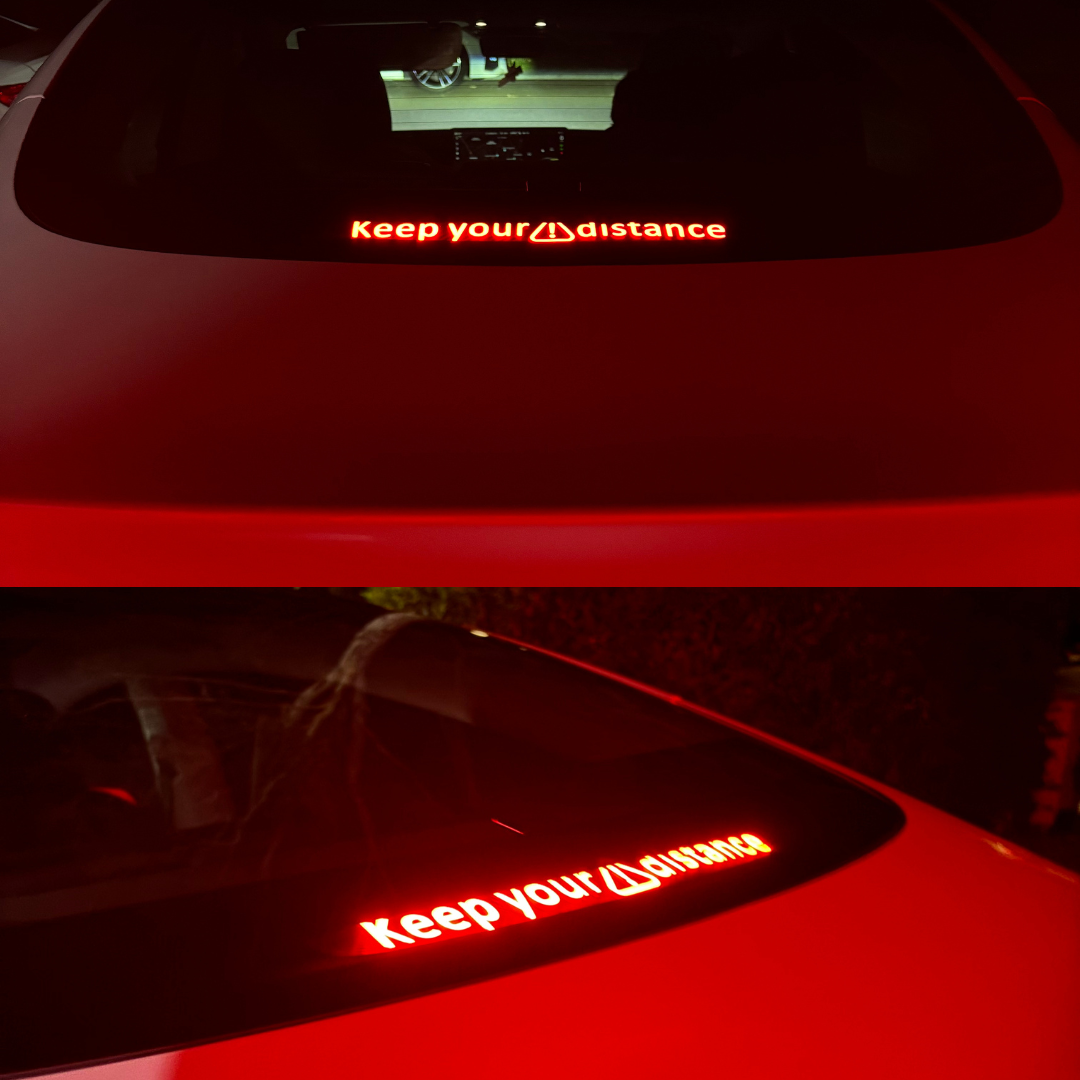 BREAK LIGHT PATTERN INSERT (MODEL 3&HIGHLAND)