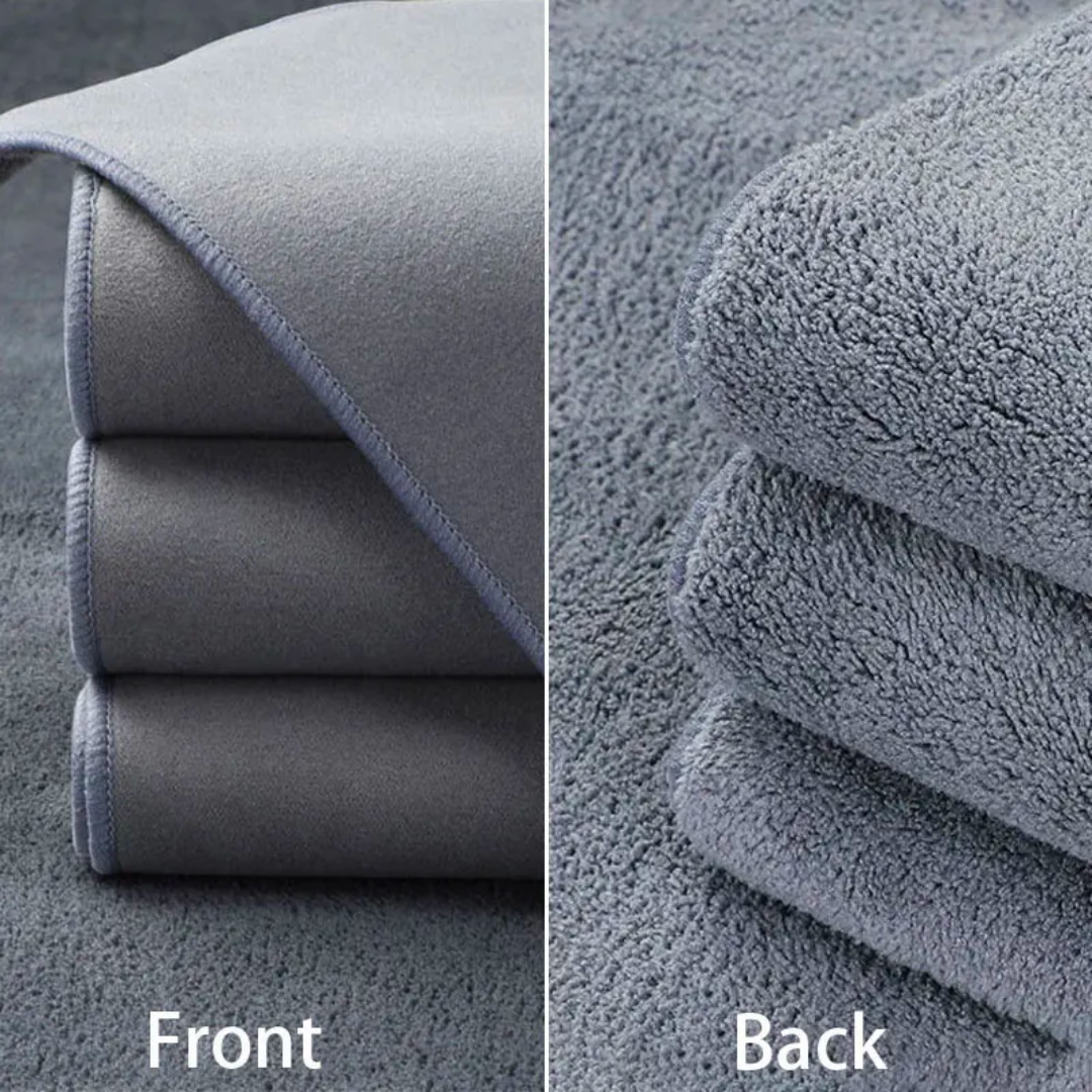 2-in-1 Super Soft Microfibre/Suede Cloth