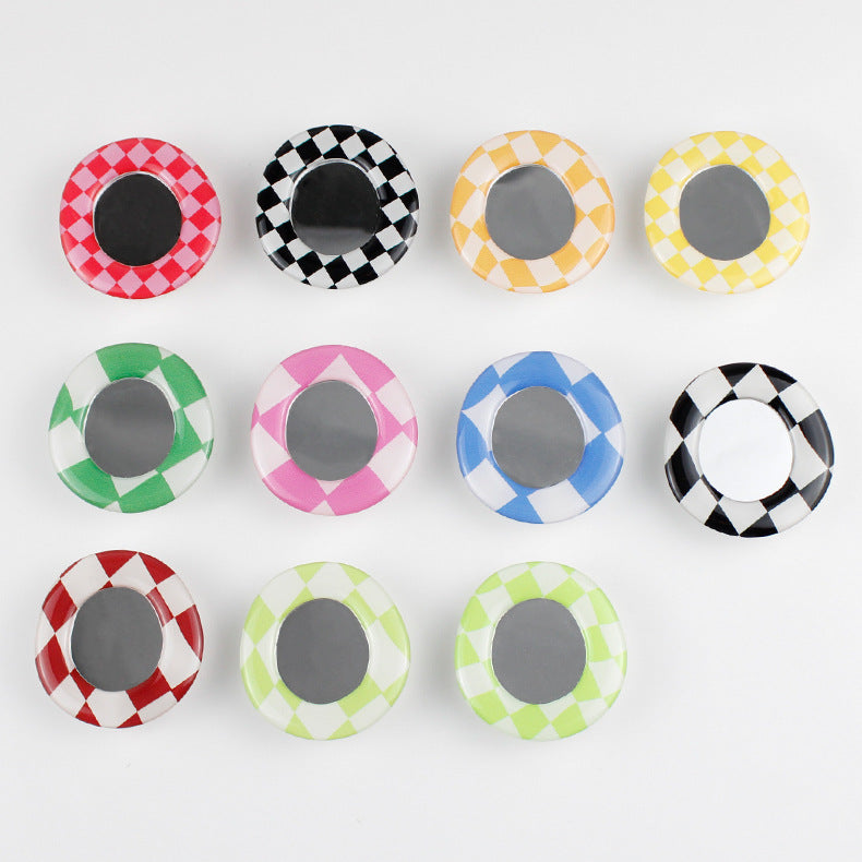 CHECKERED MIRROR Mag-Safe Grip Tok