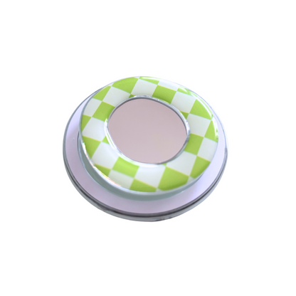 CHECKERED MIRROR Mag-Safe Grip Tok