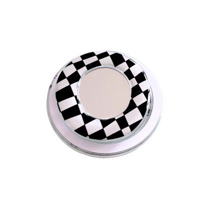 CHECKERED MIRROR Mag-Safe Grip Tok